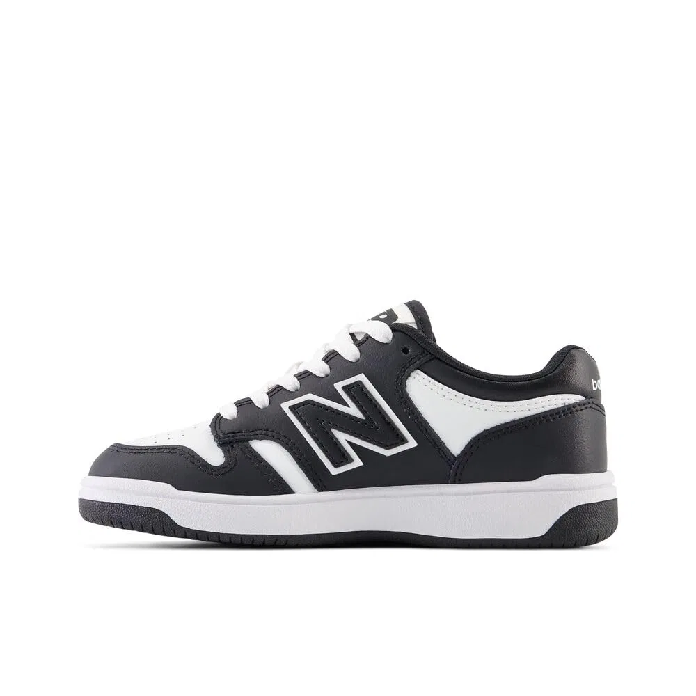 Детские кроссовки для мальчиков спортивные New Balance 480, Black White