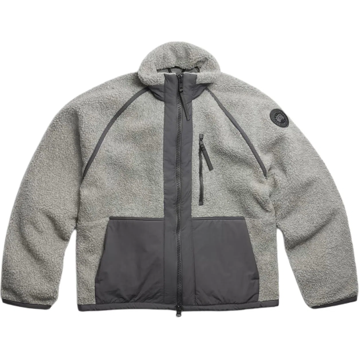 Мужская куртка из вельвета с принтом Velvet Jackets Canada Goose, Layered Cloud Gray