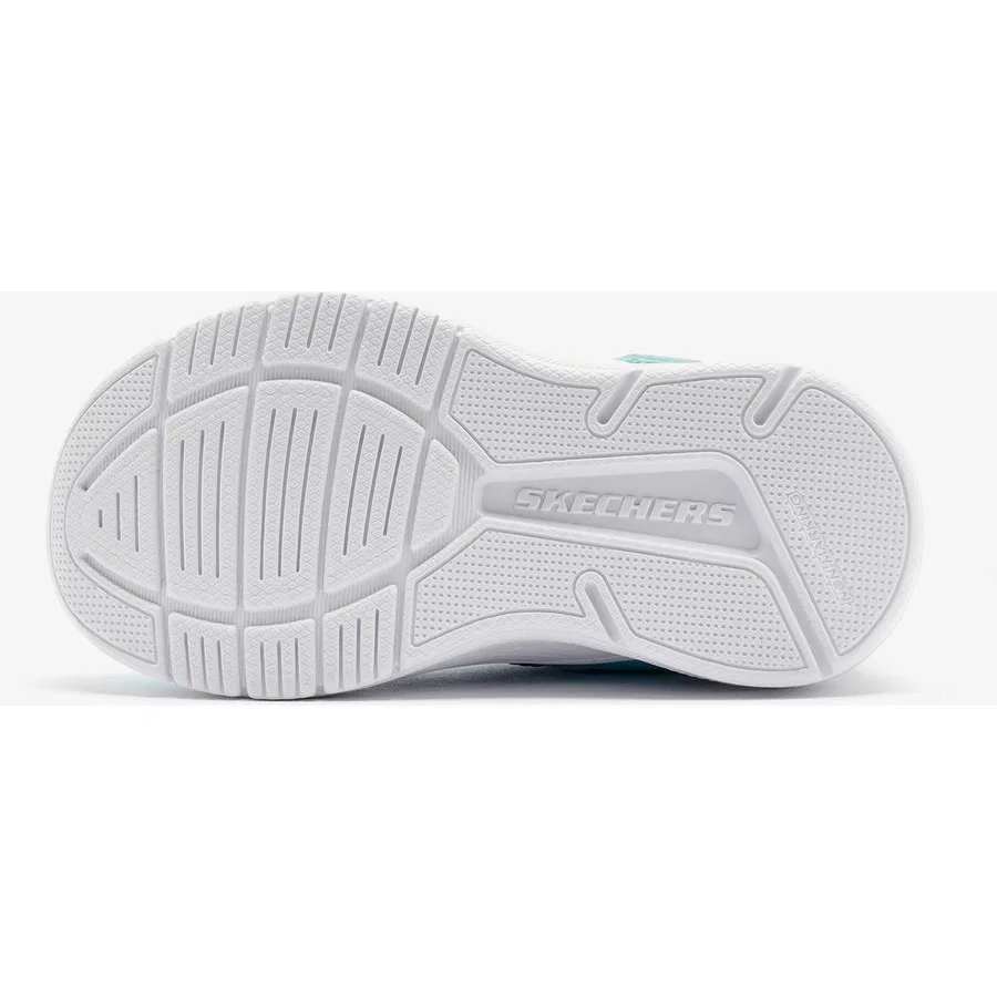 Детские спортивные кроссовки с амортизацией Microspec Advance Skechers, Синий — фото 4