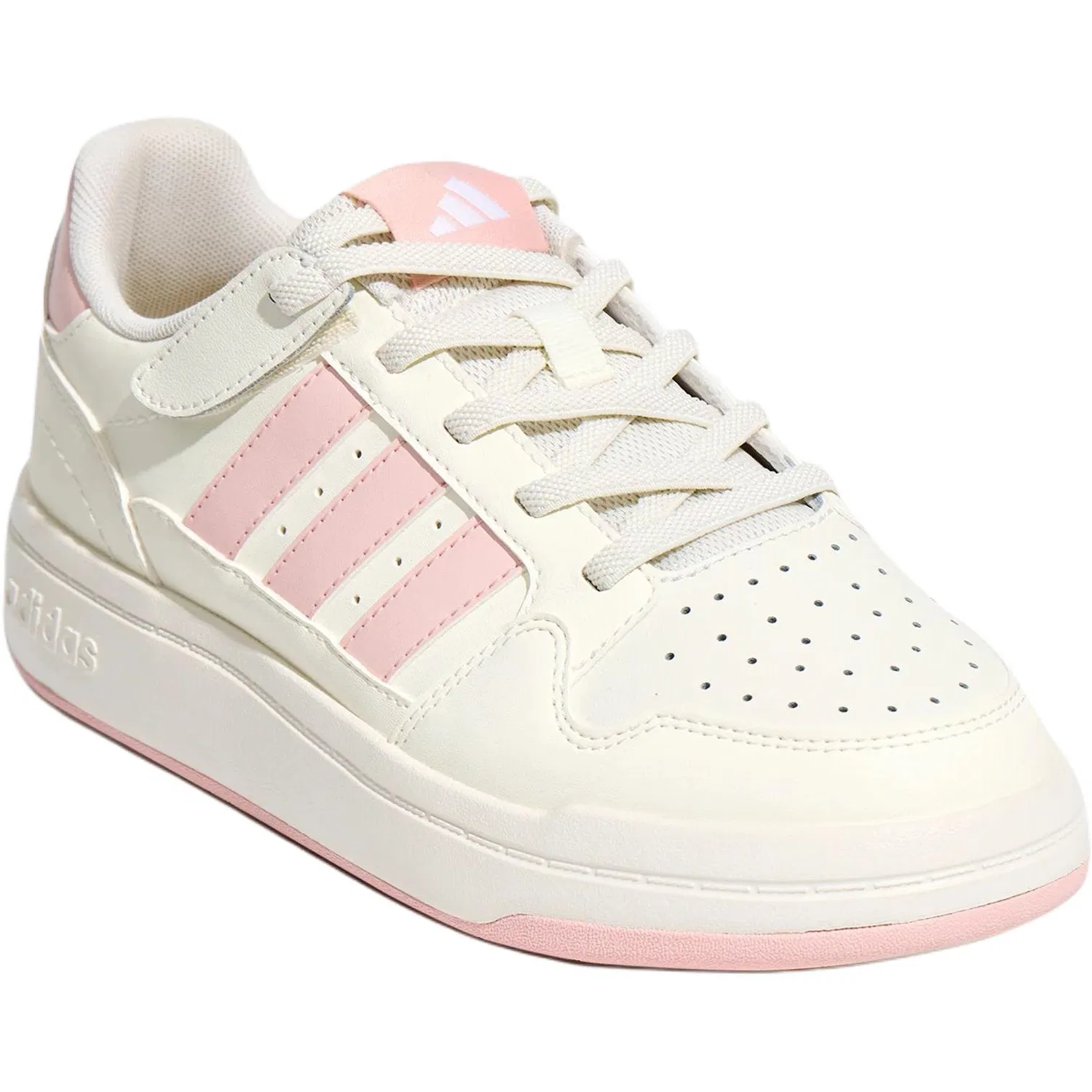 Детские кроссовки для скейтбординга с перфорацией Adidas, Jade White — фото 4