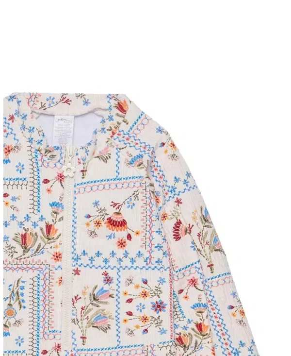 Детский купальник для девочек с длинным рукавом Floral Soul Gottex Kids, Multi-Soul — фото 3