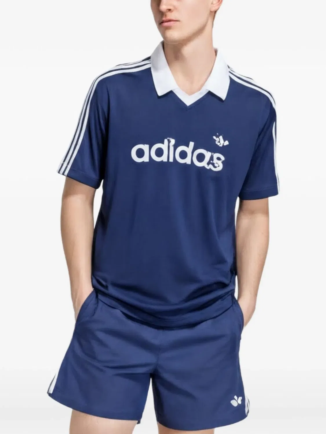 Джерси синего цвета Adidas, синий