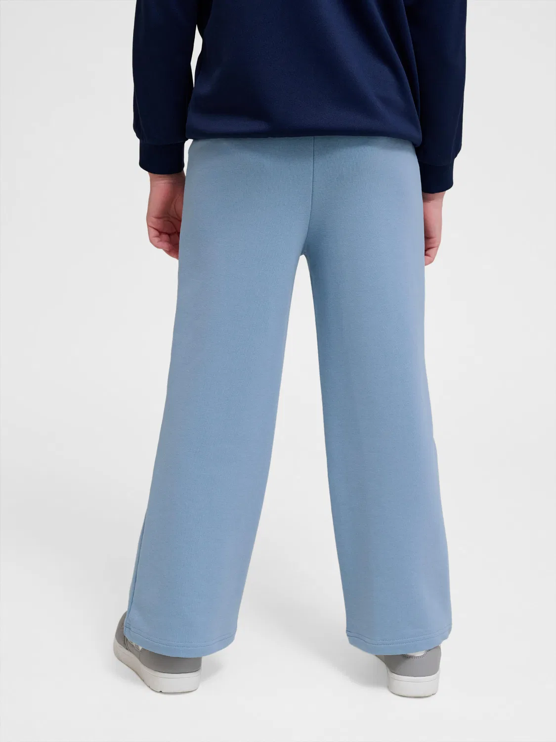 Детские спортивные штаны с принтом Hmlhixi Hummel, Blau Wolkiges Blau — фото 2