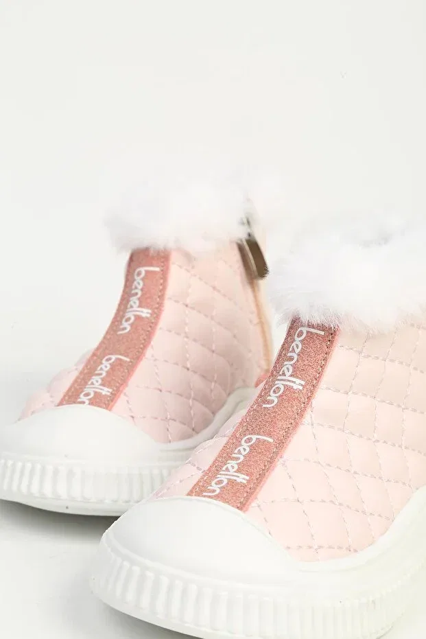 Детские ботинки для девочек на плоском ходу Powder Benetton, Powder — фото 4