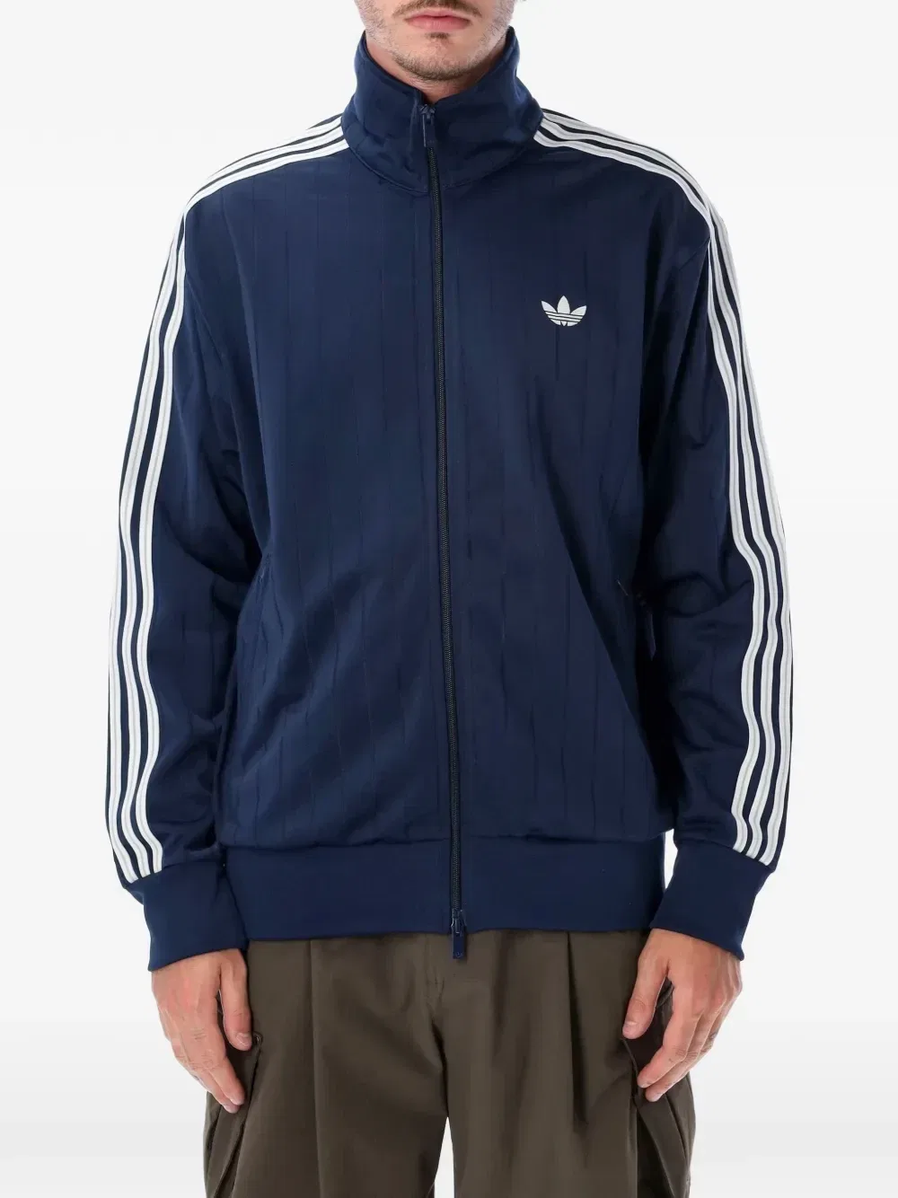Бомбер Firebird на молнии Adidas, синий