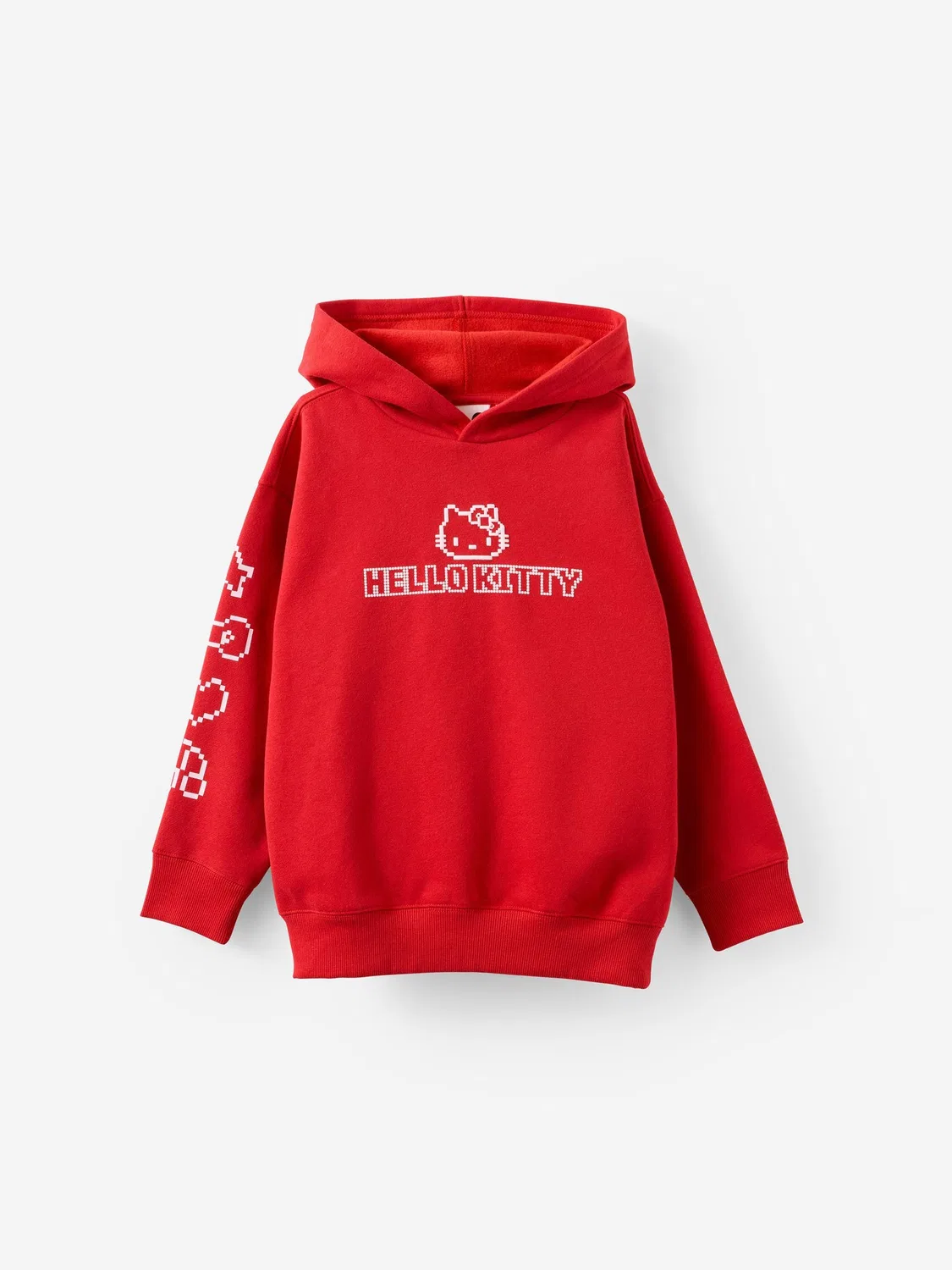 Худи оверсайз Hello Kitty Cotton On, темно-красный