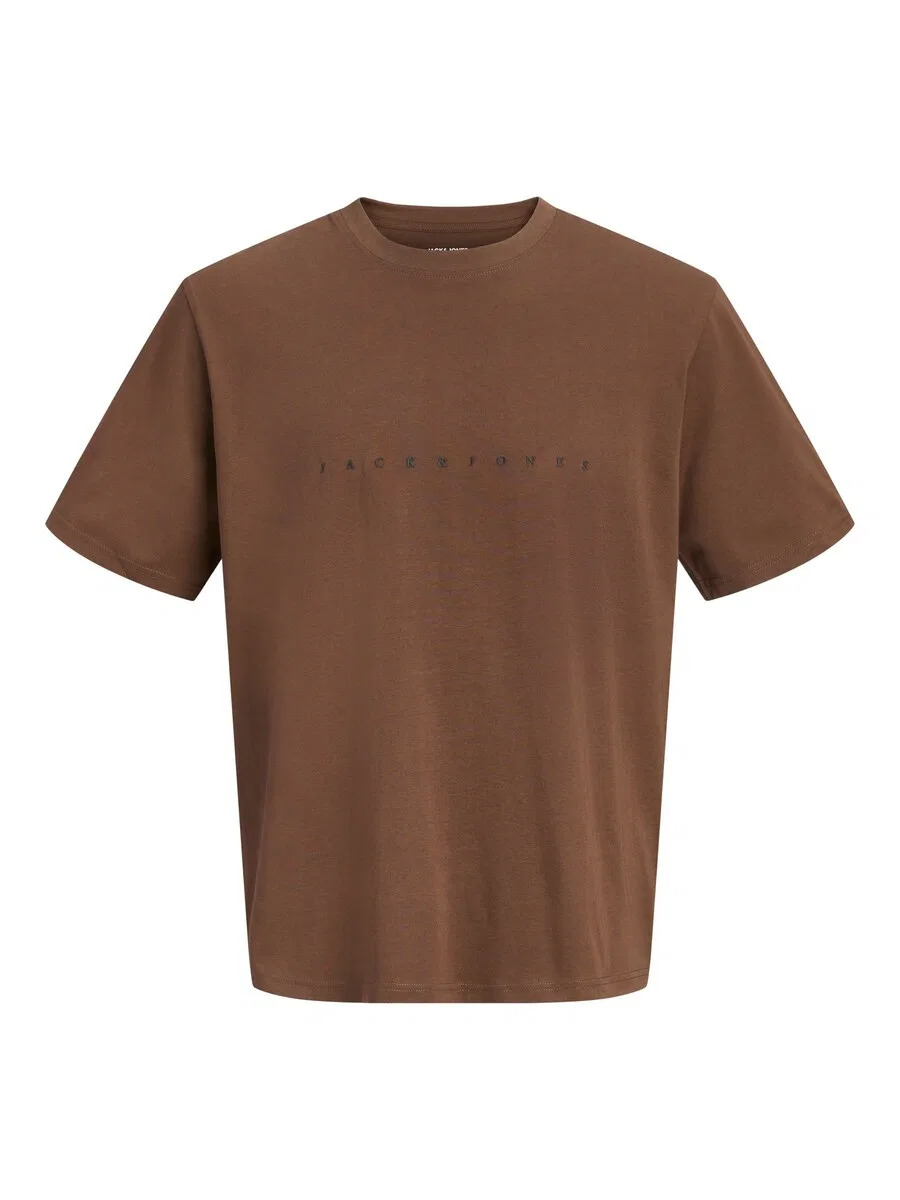 Детская футболка 'JJEStar' коричневого цвета Jack & Jones Junior