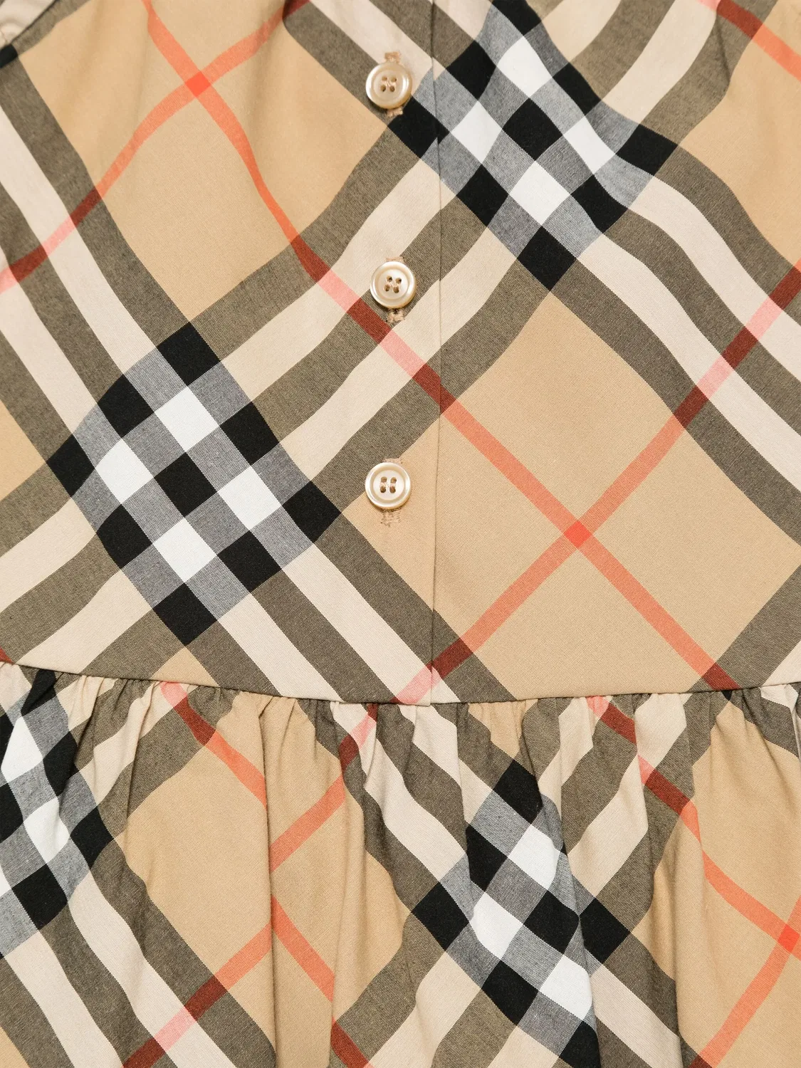 Платье Talley Burberry, коричневый — фото 3