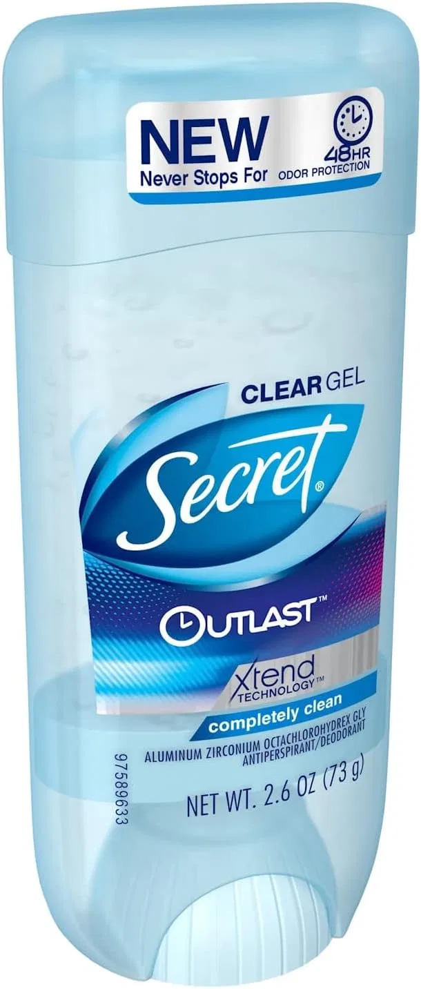 Антиперспирант-дезодорант Clear Gel Secret Outlast, 6 шт, 76 мл — фото 4
