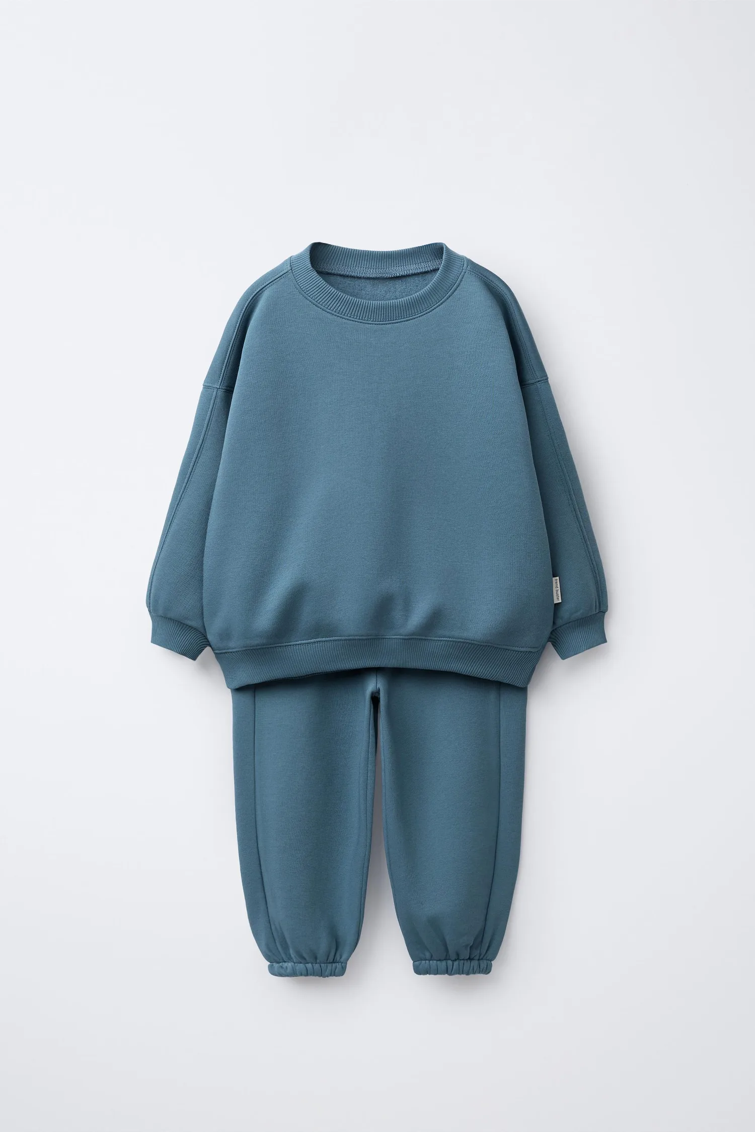 Комплект из спортивной толстовки и спортивных брюк от basic label Zara, синий