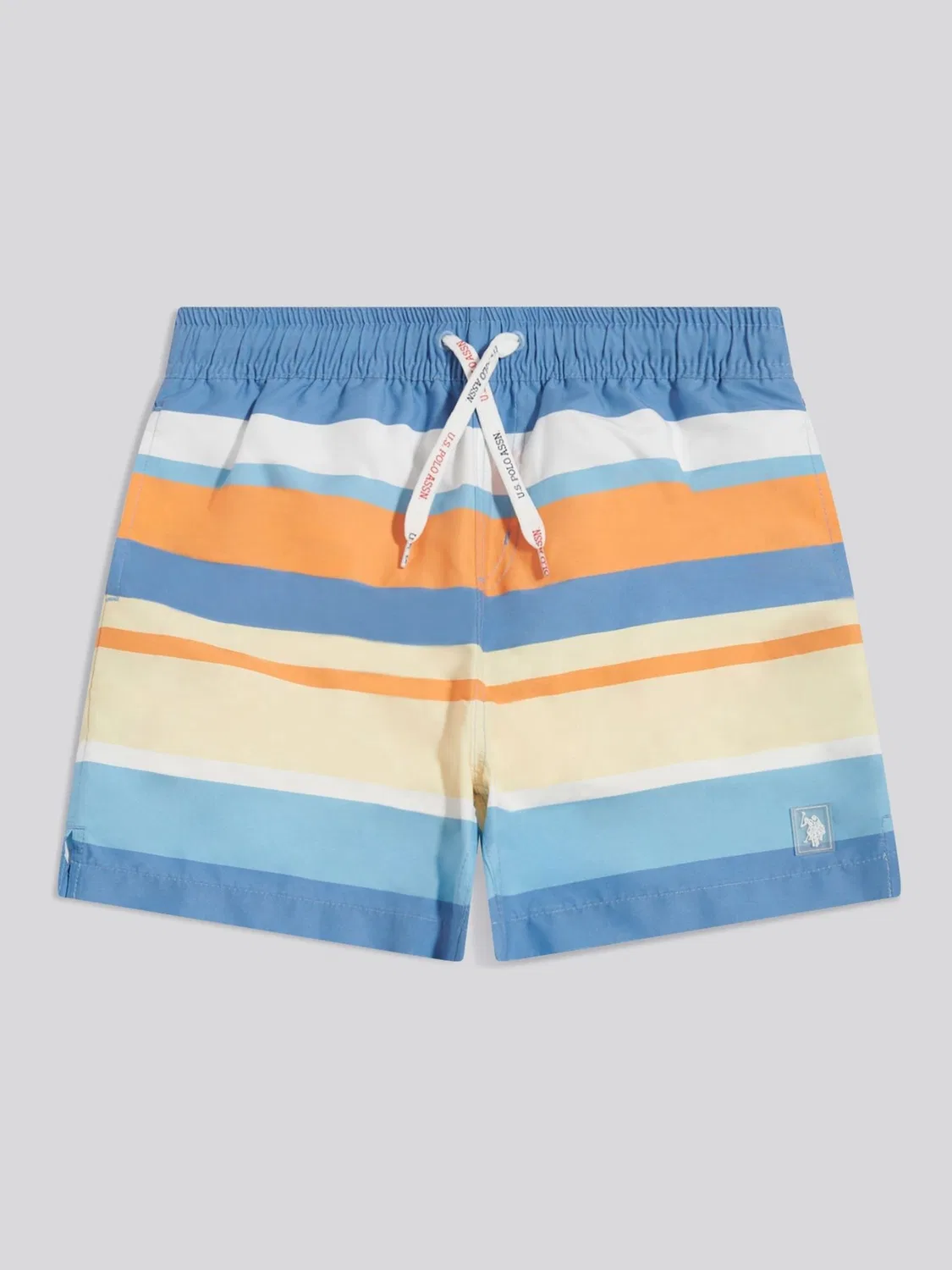 Плавки U.S. Polo Assn Striped Swim Shorts, синий