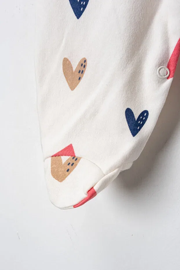 Детский комбинезон для девочек хлопковый Enia Baby, Multicolored — фото 3