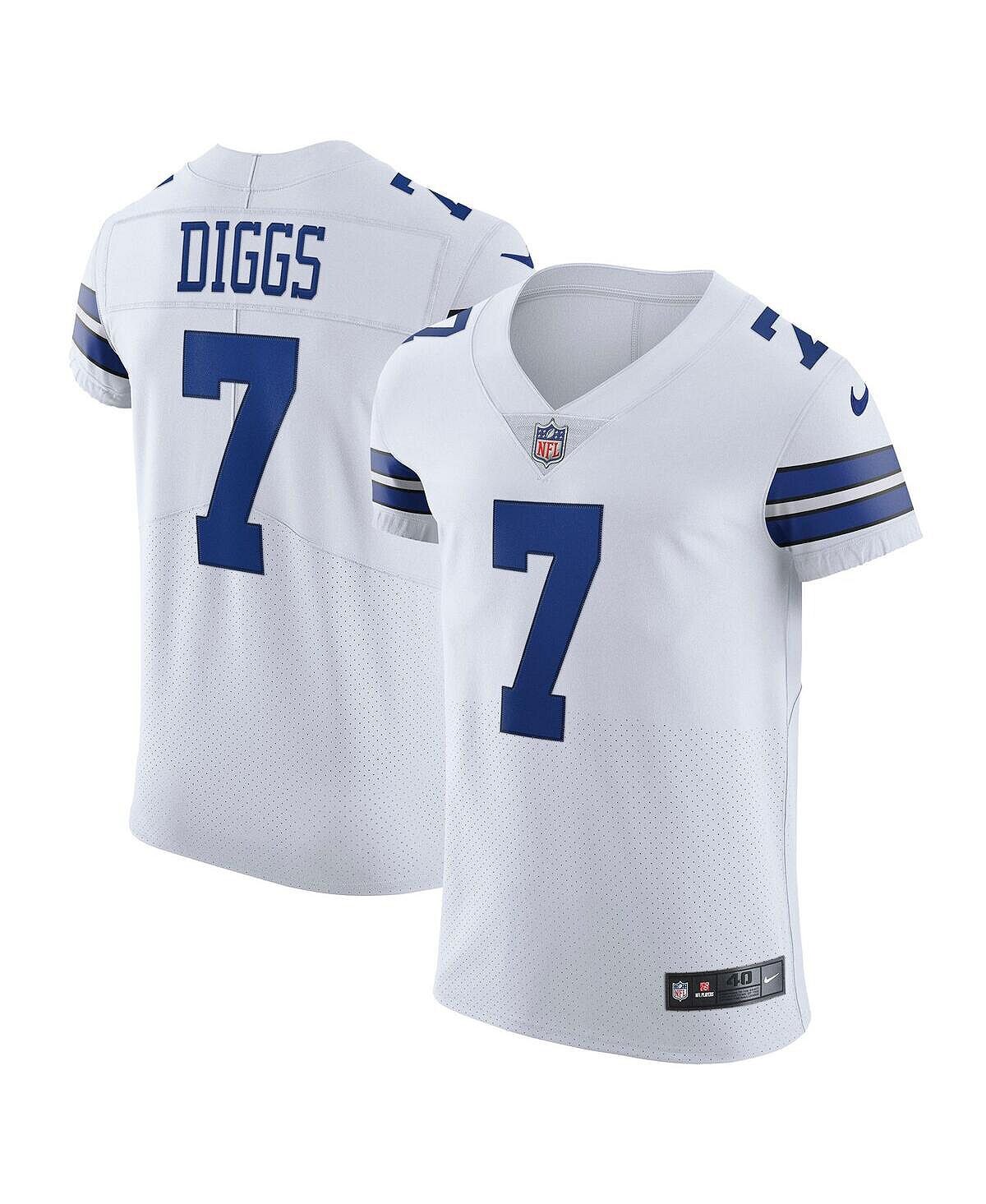Мужское белое джерси trevon diggs dallas cowboys vapor elite Nike, белый — фото 2