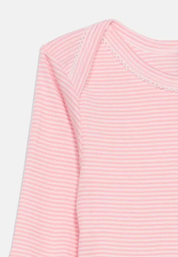 Комплект из 3 боди с цветочным принтом Debout Petit Bateau pink, розовый — фото 4
