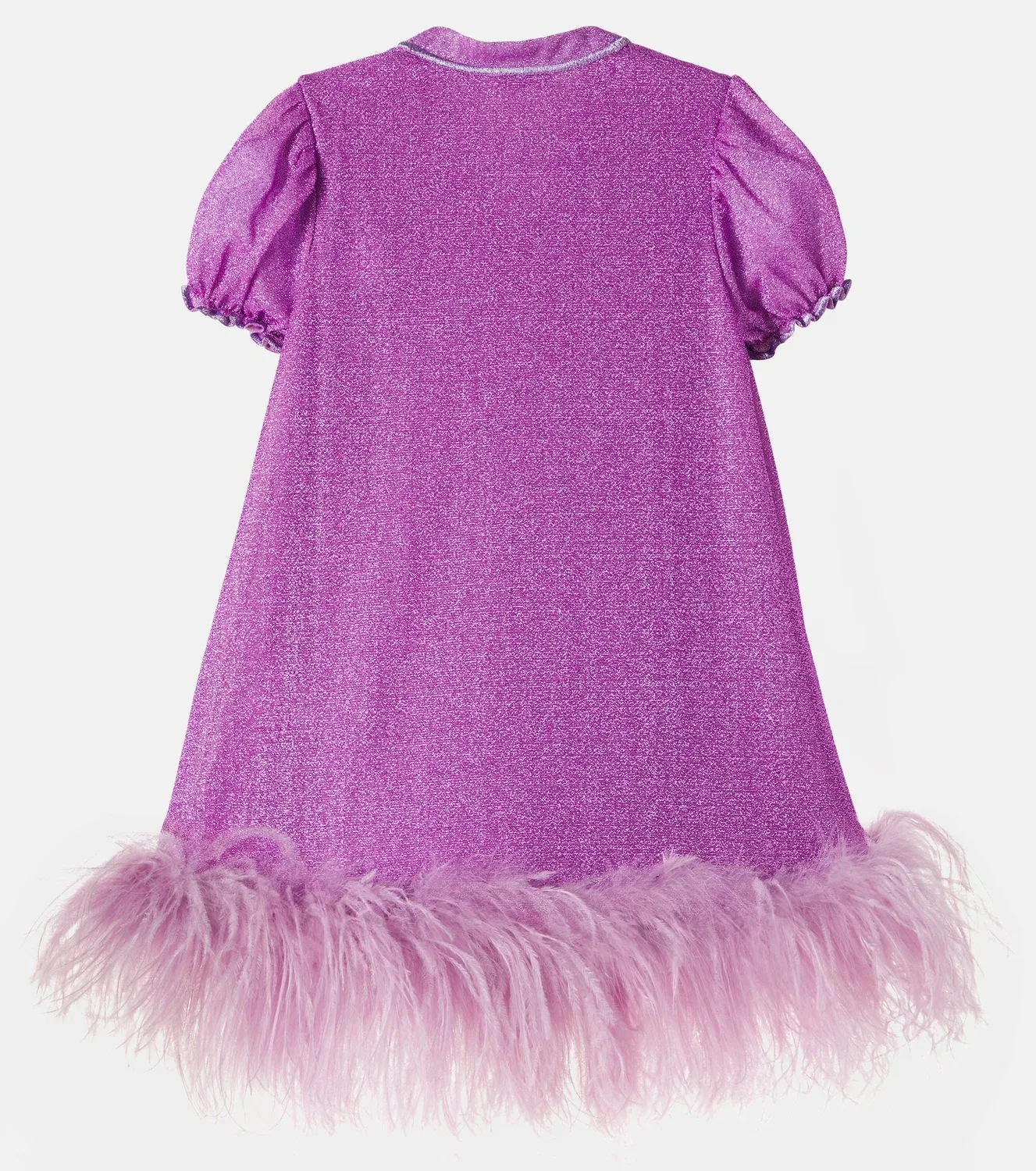 Платье с V-образным вырезом Lumière Plumage Oseree Kids, фиолетовый — фото 2