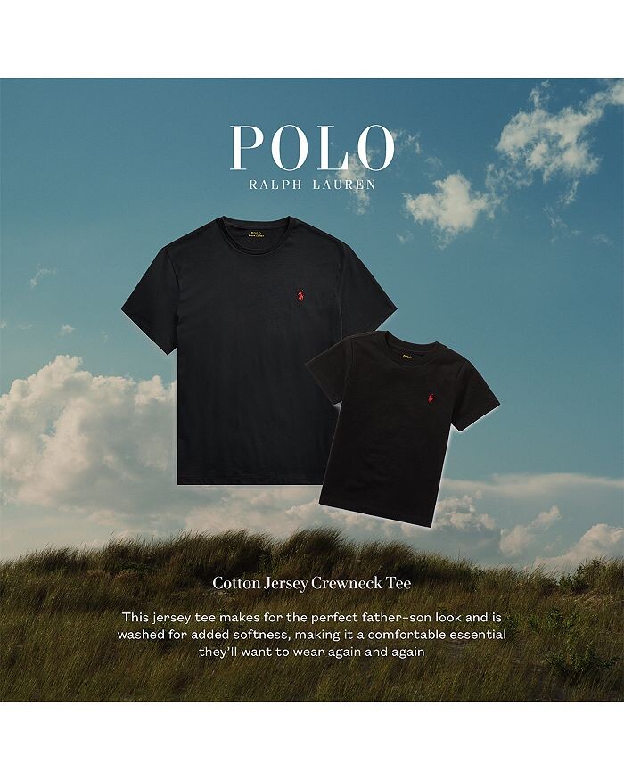 Футболка классического кроя с круглым вырезом Polo Ralph Lauren — фото 3