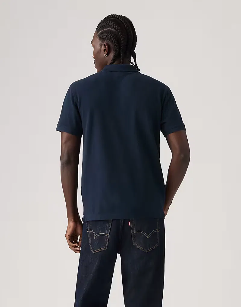 Поло teddy stripe original Levi's, синий — фото 2