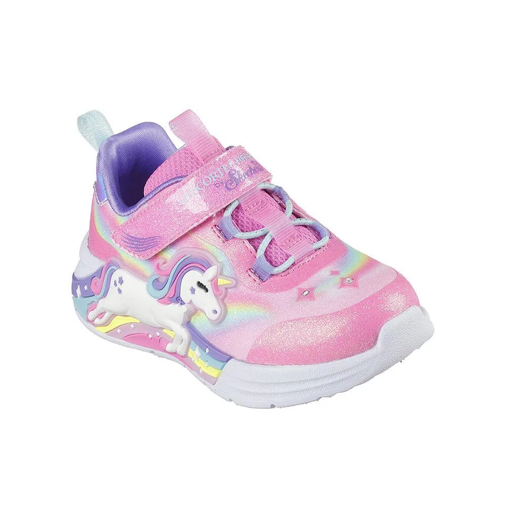 Детские кроссовки для девочек Skechers 302298NPKMT, Rosa — фото 2