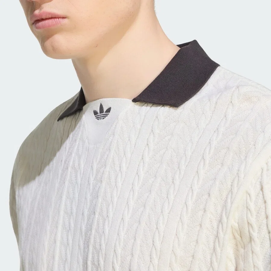 Свитер ADIDAS ORIGINALS белого цвета — фото 3