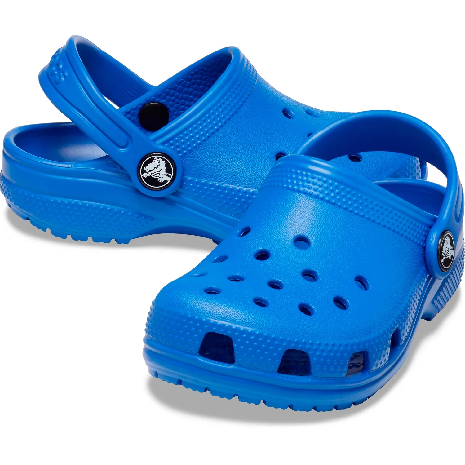 Детские клоги из Croslite Crocs, Royal Blue — фото 4