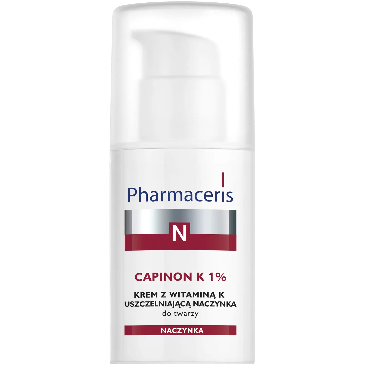 

Pharmaceris N Capinon K 1% крем с витамином К, уплотняющий капилляры, 30 мл