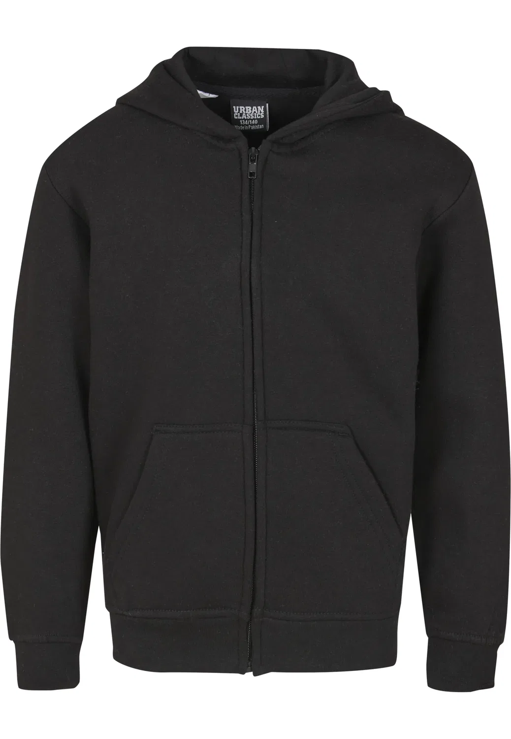 Худи на молнии Sweat & Fleece Urban Classics, черный