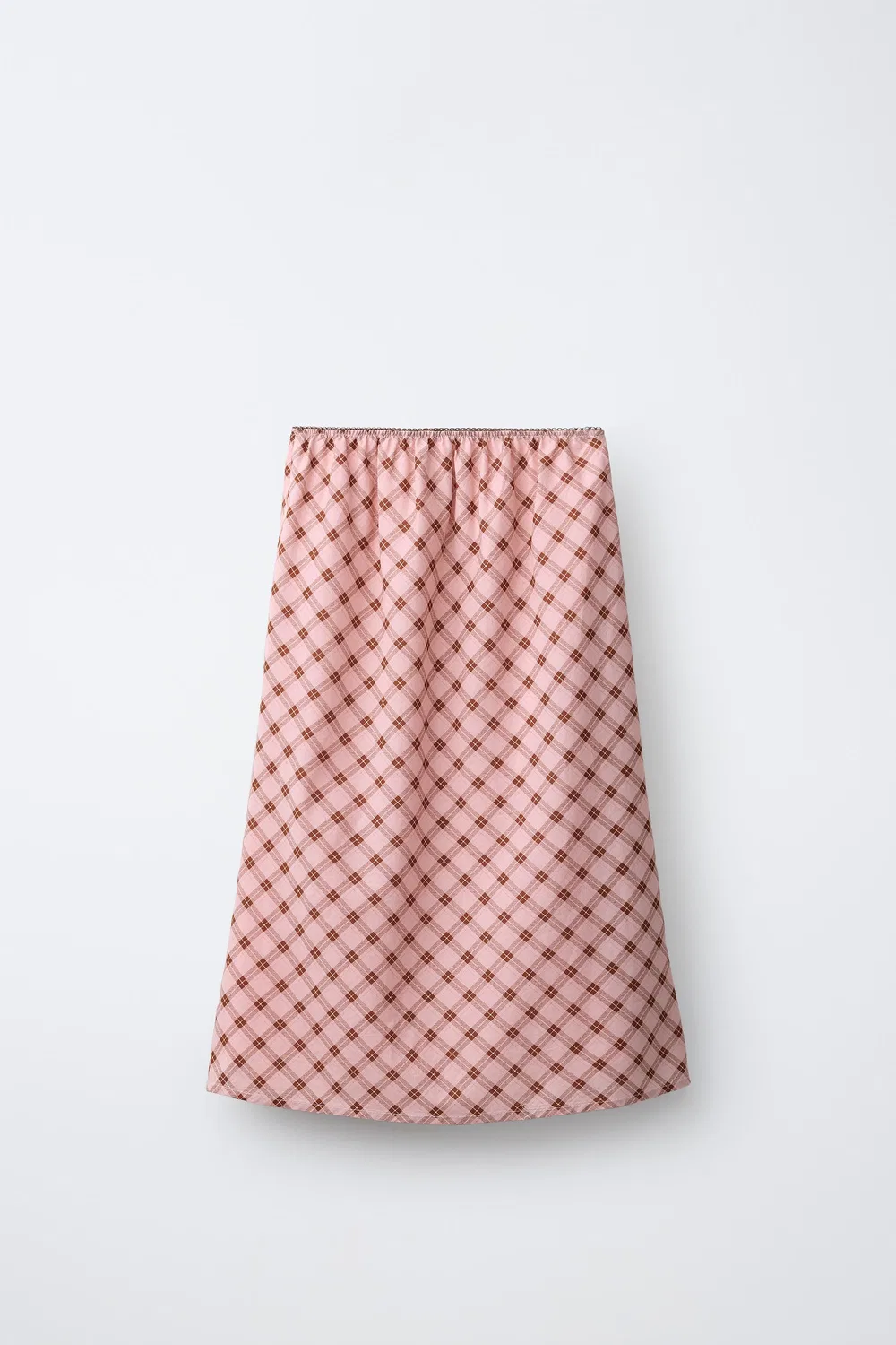 ЧЕТКАЯ ЮБКА МИДИ ZARA, Pink — фото 2