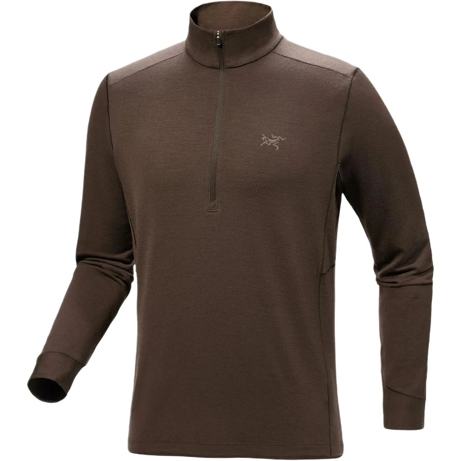 Мужской свитшот с воротником-стойкой Rho Arcteryx, Carob Brown/Carob