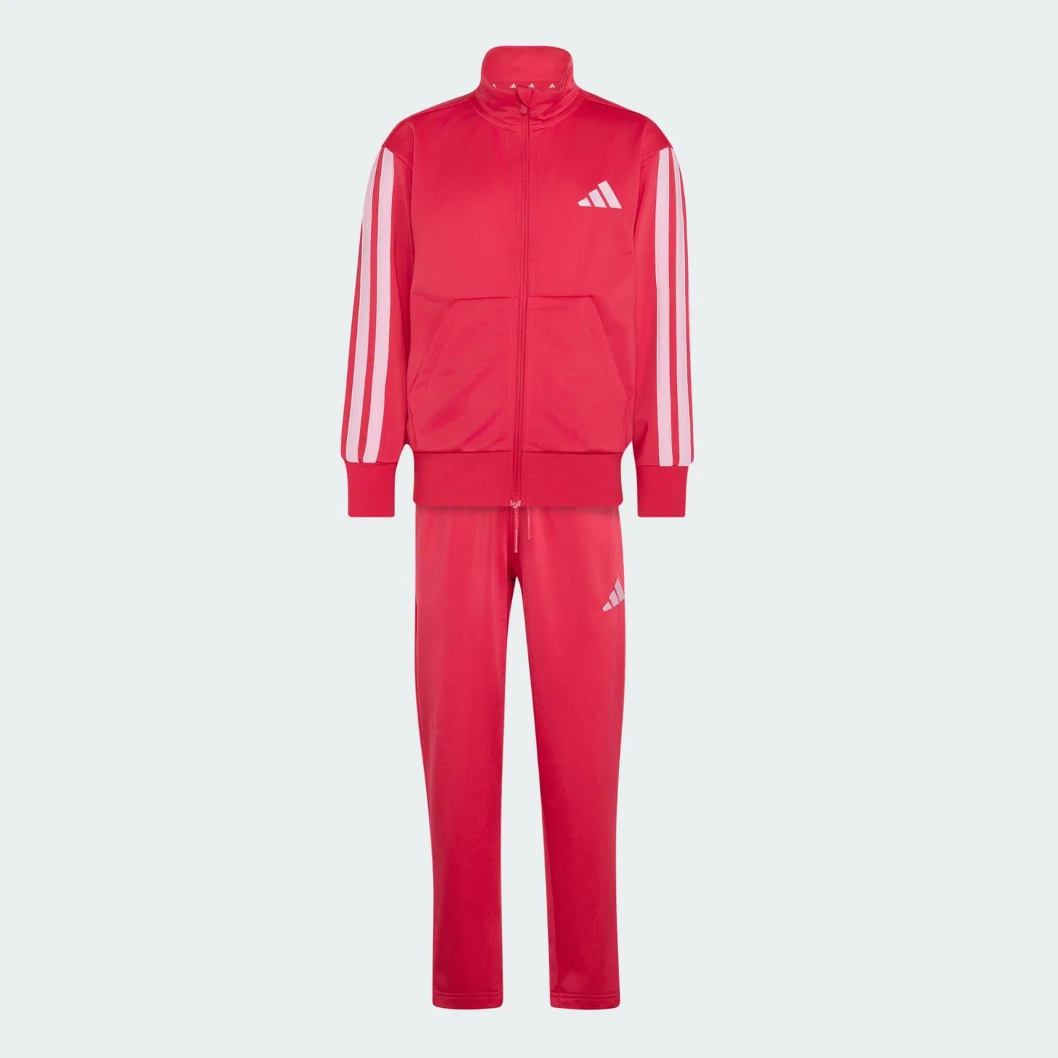 Детский спортивный костюм из полиэстера с принтом Climacool Adidas, Роза — фото 2