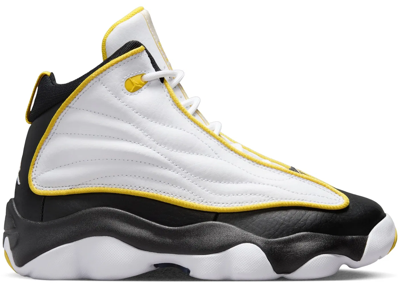 Детские кроссовки Lifestyle Jordan Pro Strong Jordan, White/Black/Tour Yellow