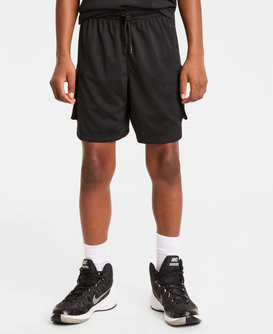 Карго шорты с эластичным поясом Jordan JDB Festival, Black