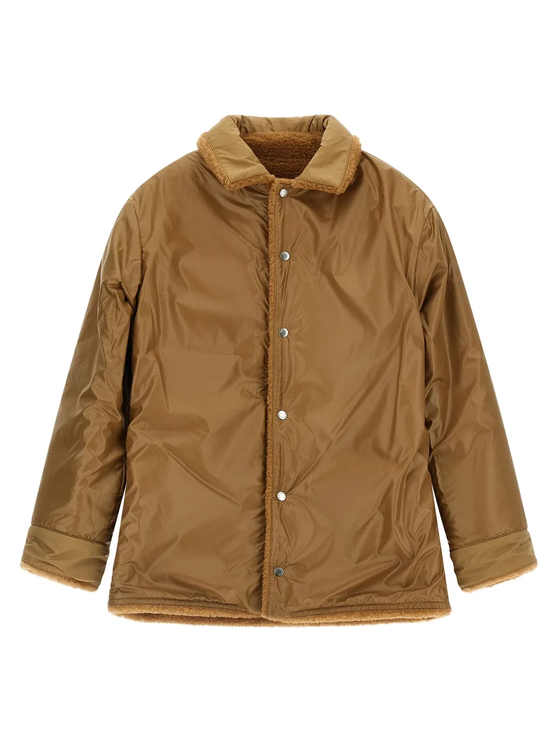 Футболка Тедди Moncler Enfant, коричневый — фото 2