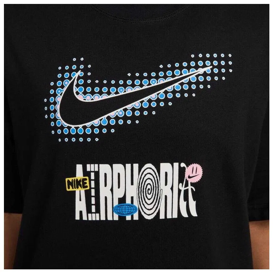 Футболка свободного кроя с принтом Nsw Tee Oc2 Bf Festival Nike, Черный — фото 3