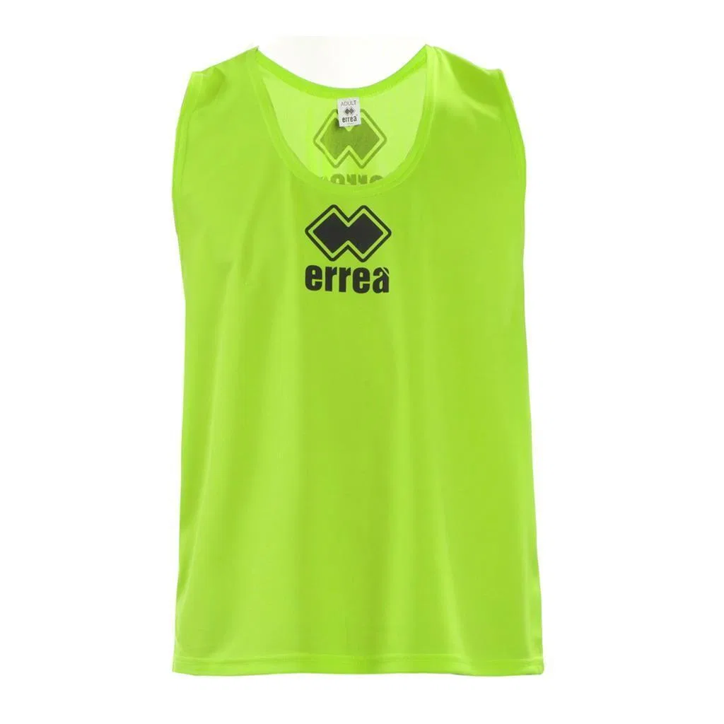 Детская футболка для тренировок Errea Bib, Fluoreszierendes Grun