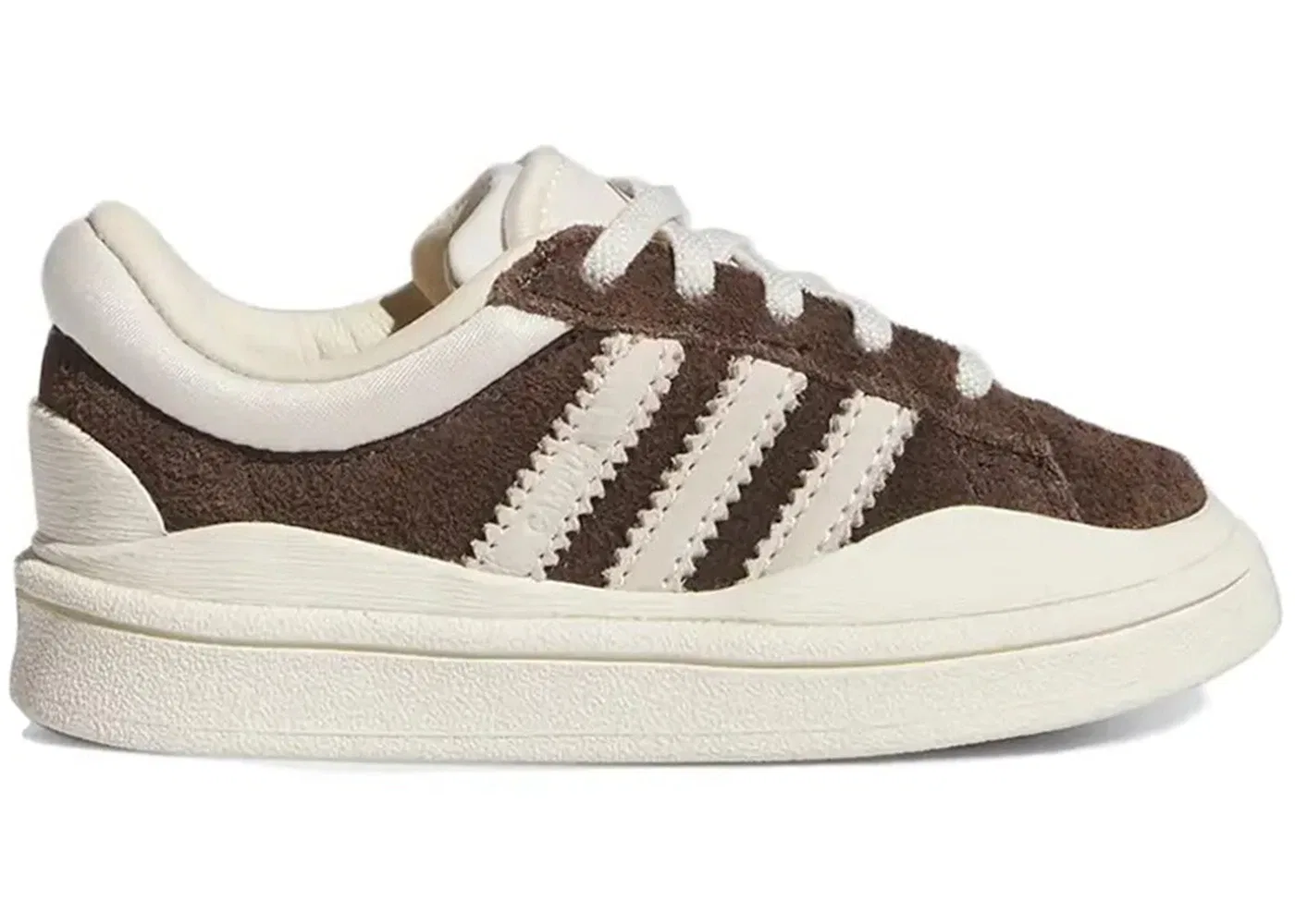 Детские кроссовки Lifestyle Adidas Campus Bad Bunny The Last Campus, Deep Brown/Chalk/Pink