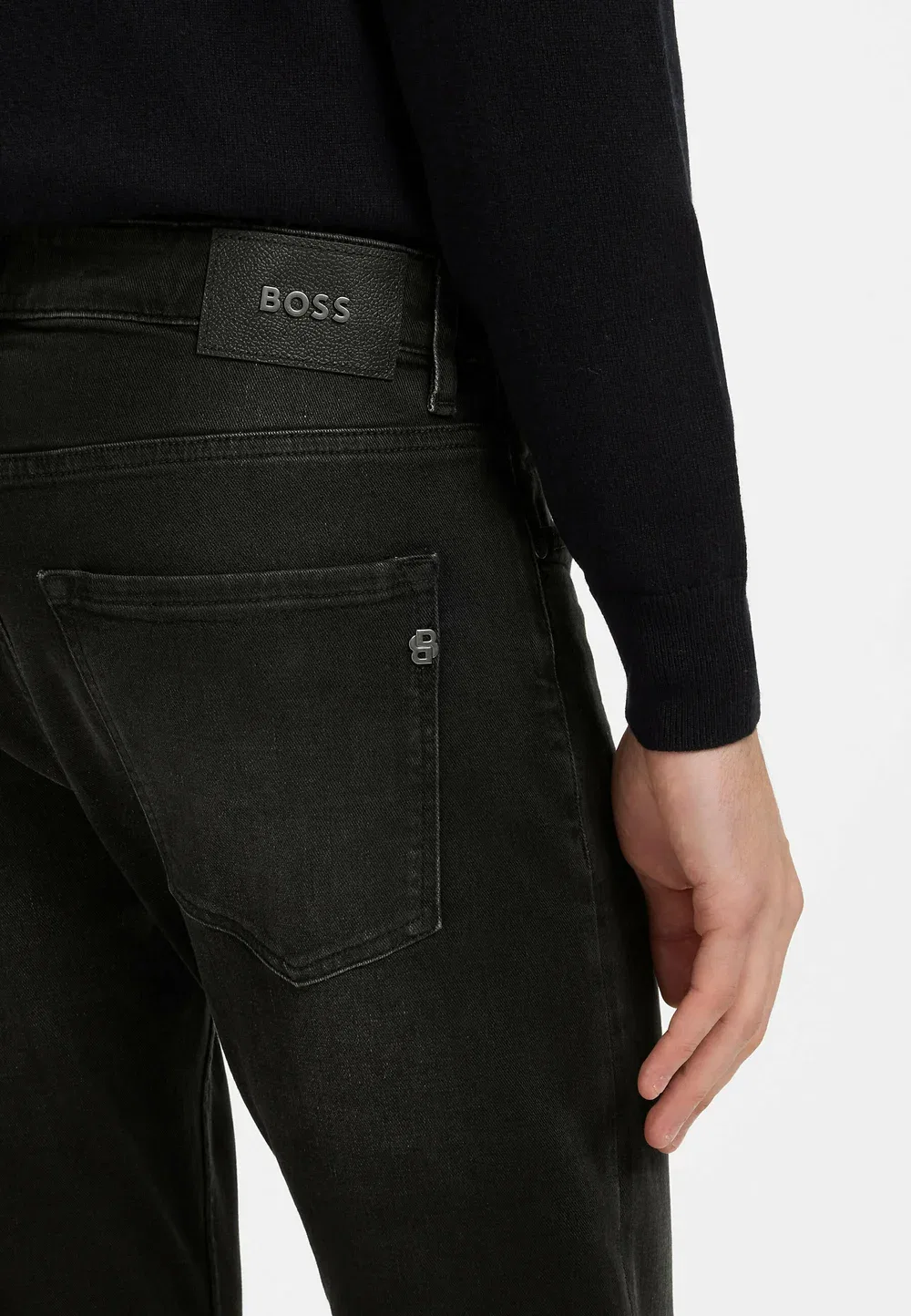Узкие джинсы Boss, Dark Grey Two — фото 4