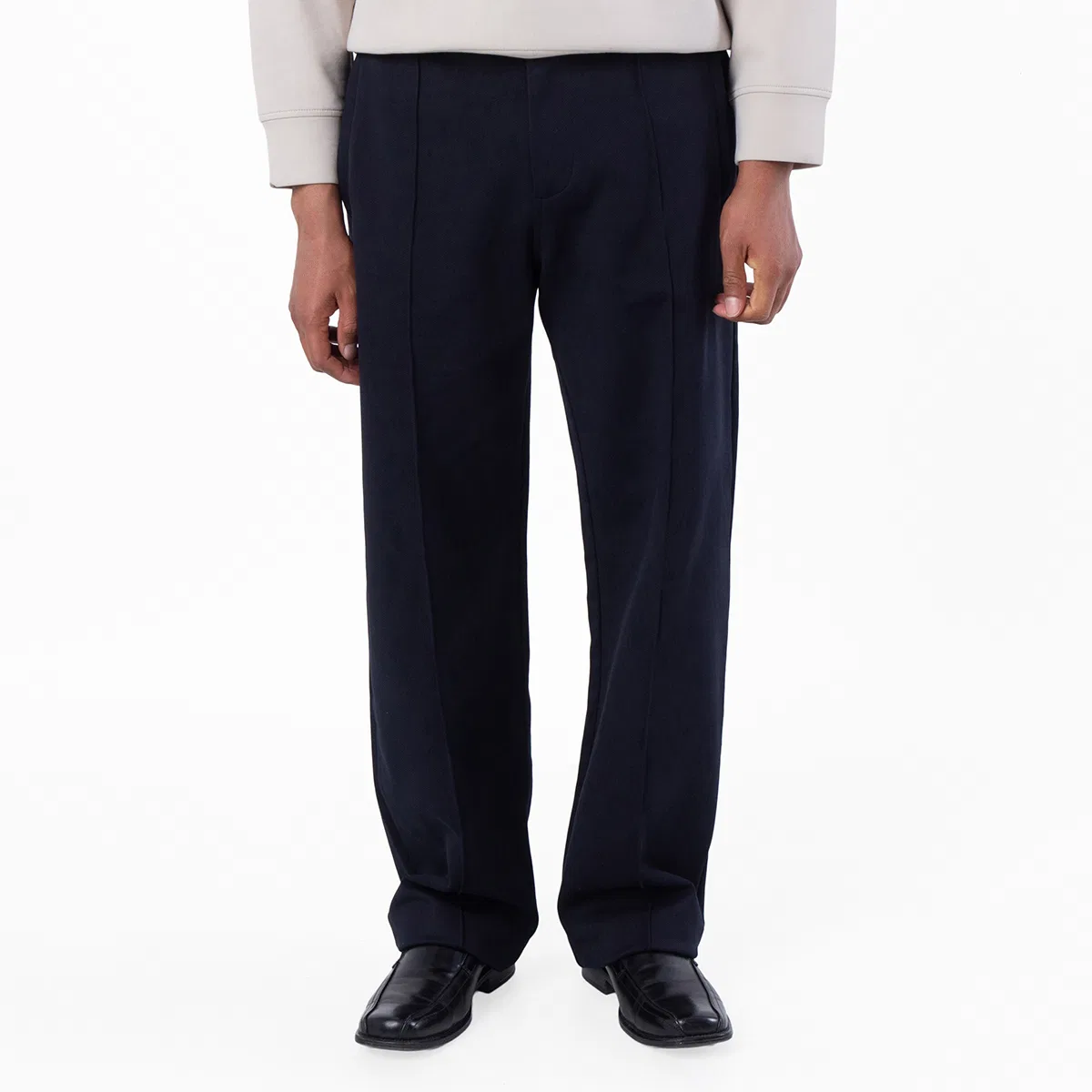 Брюки из джерси с диагональным плетением ASV Jersey Trousers Emporio Armani, Iconico Blu Navy Ea