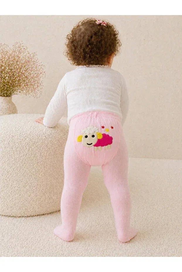 Детские носочки для новорожденных с принтом Minimissbaby, Pink — фото 2