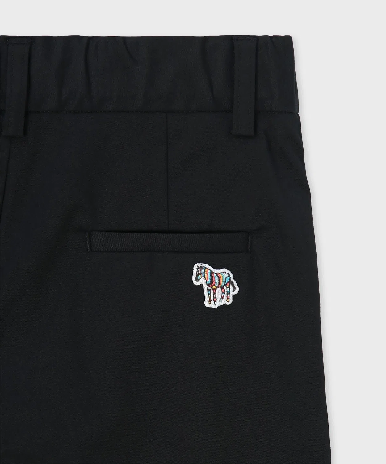 Детские шорты для мальчиков с центральной складкой Paul Smith JUNIOR, Black — фото 3