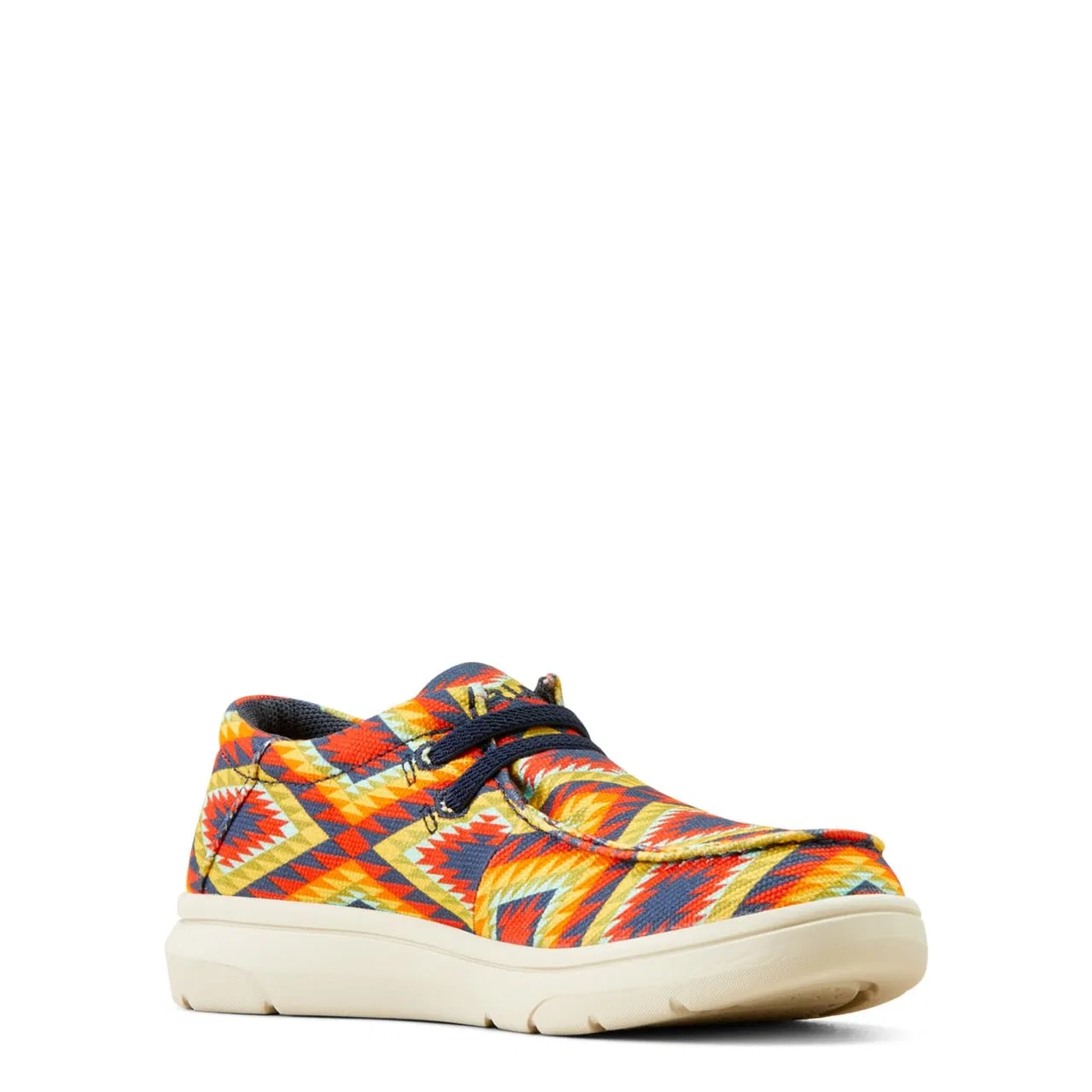 Детские туфли-лоферы для мальчиков с принтом Hilo ARIAT, Taos Neon — фото 4