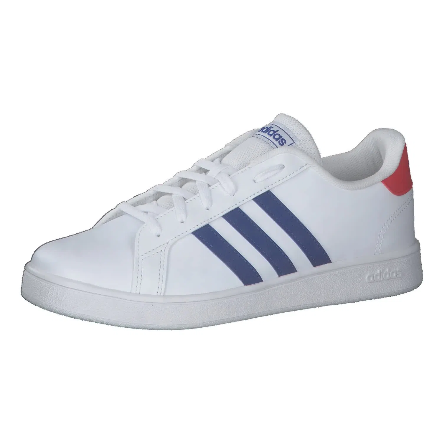 Детские кроссовки для мальчиков с закрытым носком Grand Court Adidas, Ftwbla Azurea Rojint