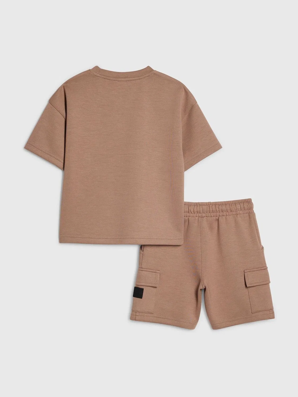 Спортивный костюм River Island Oversized Scuba, коричневый — фото 3