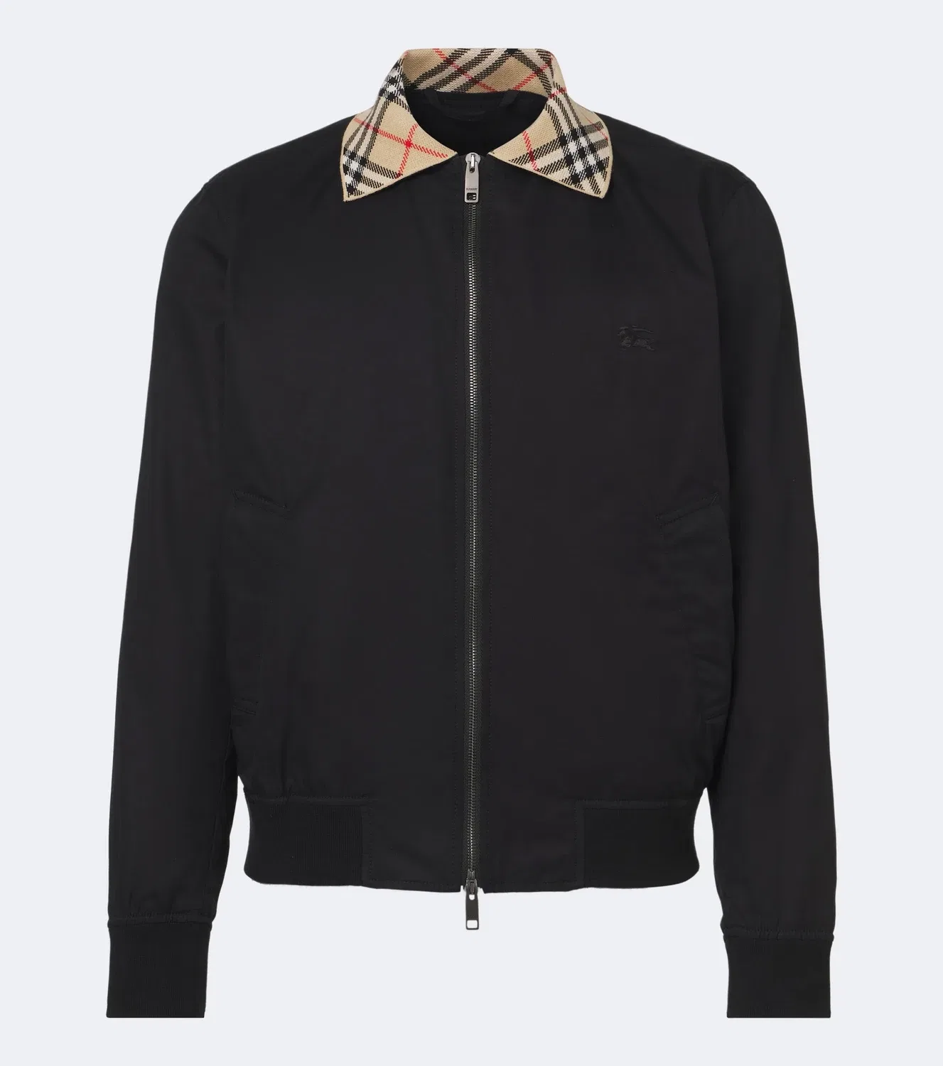Бомбер хлопковый Burberry, черный