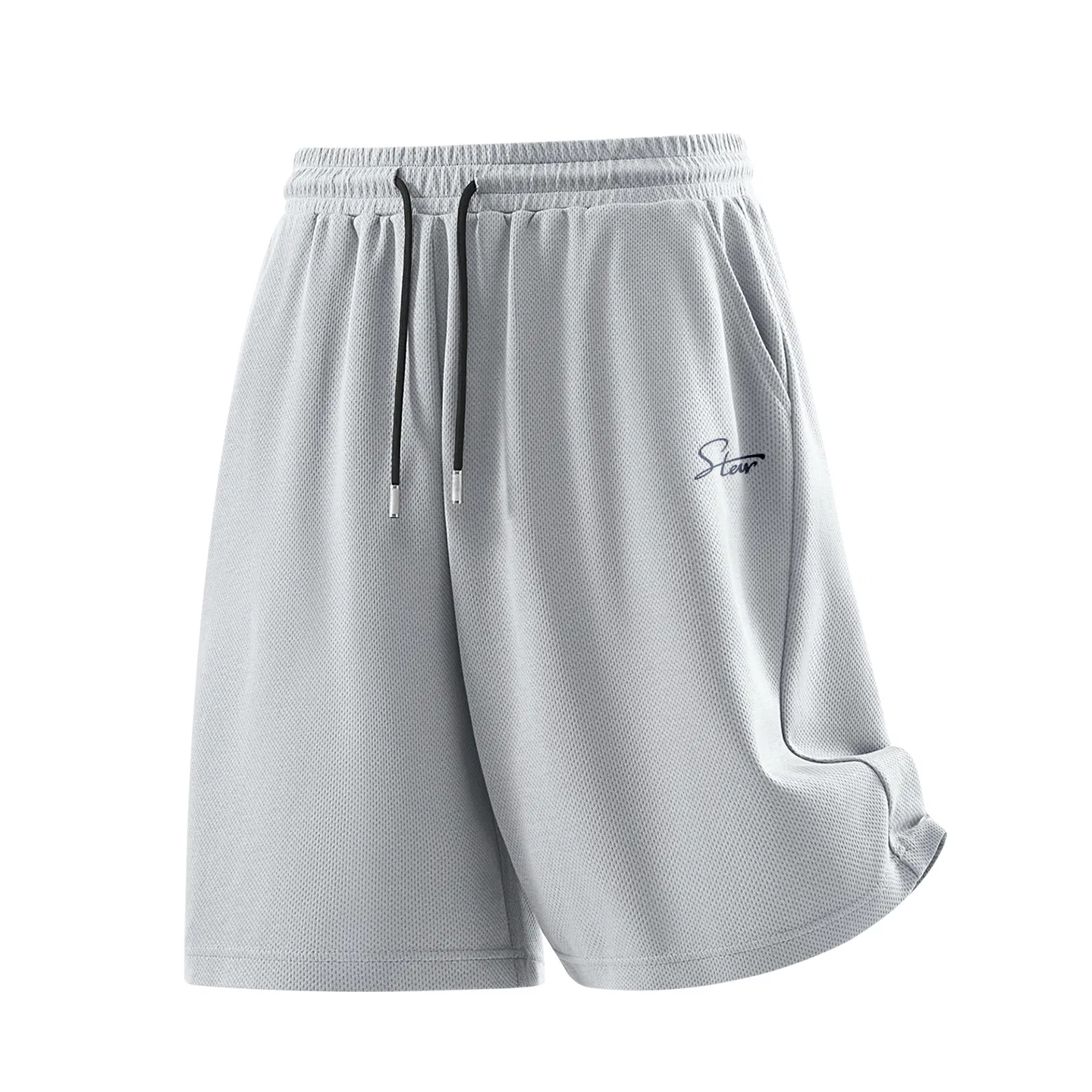 Детские шорты дышащие Sparkling Star Pants Logo MINISO, Light Gray