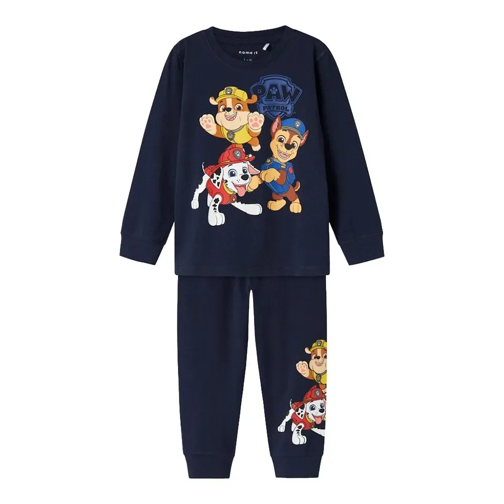 Пижама с длинным рукавом Arlo Paw Patrol Name It, синий