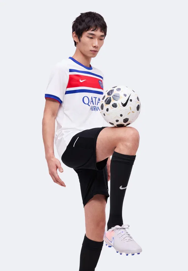 Футбольная джерси с технологией Dri-fit Paris Saint-Germain Academy Pro Prematch Home, Nike Performance, White/Old Royal/University Red, белый/красный — фото 4