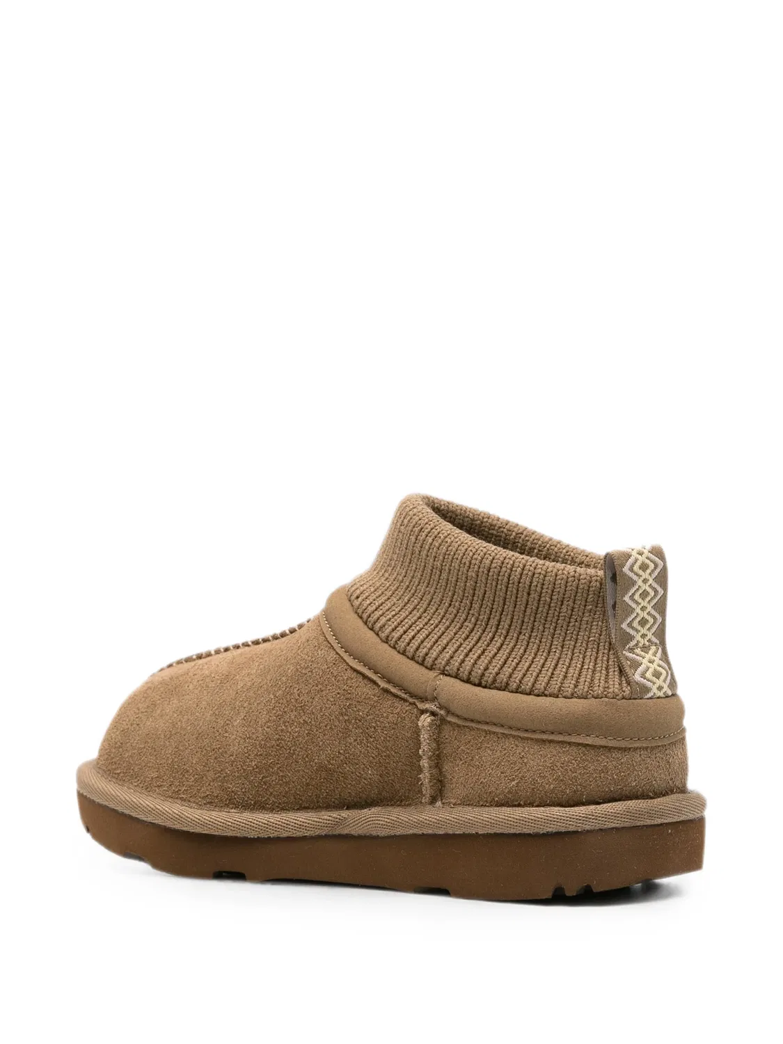 Ботинки с трикотажной отделкой Ugg Kids, коричневый — фото 2