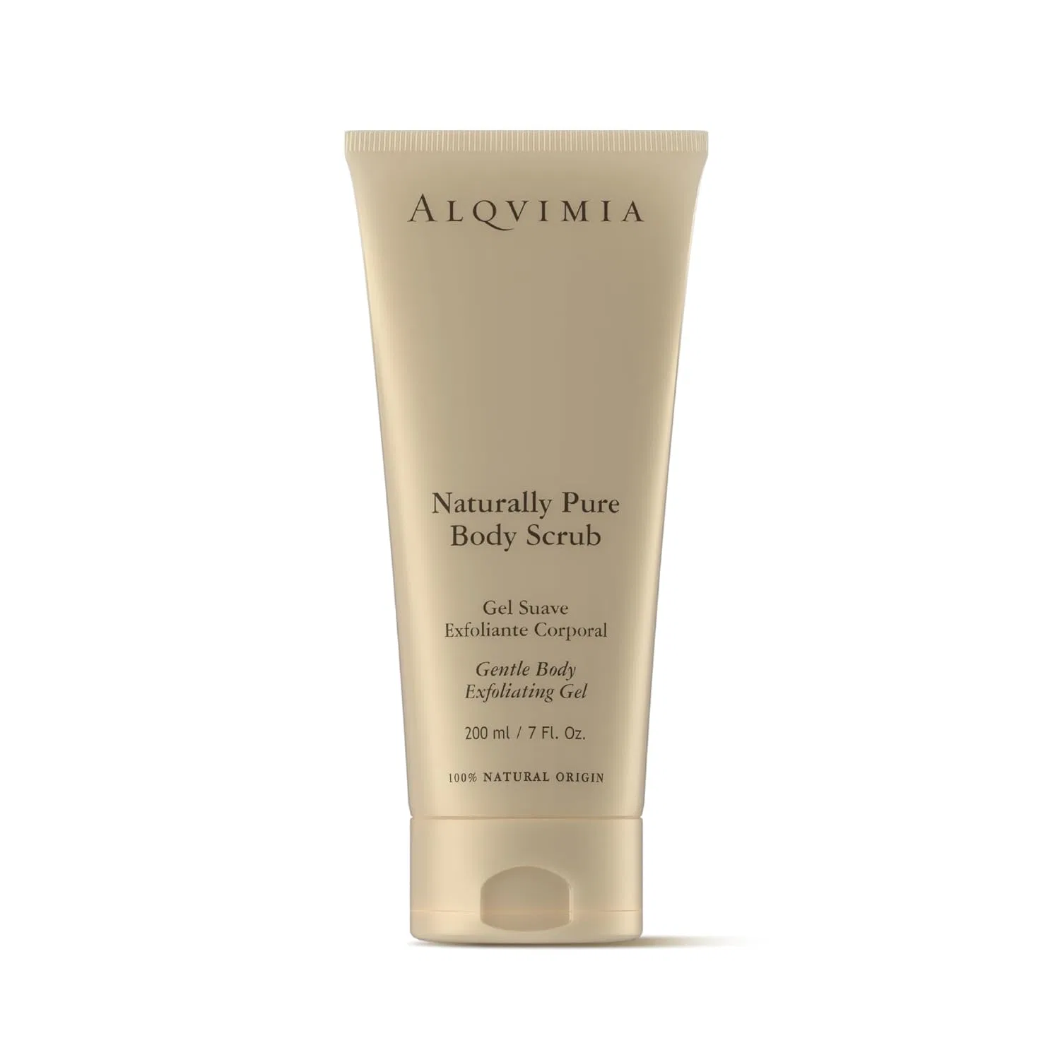 Скраб для тела ALQVIMIA Naturally Pure, эксфолиирующий гель, 200 мл