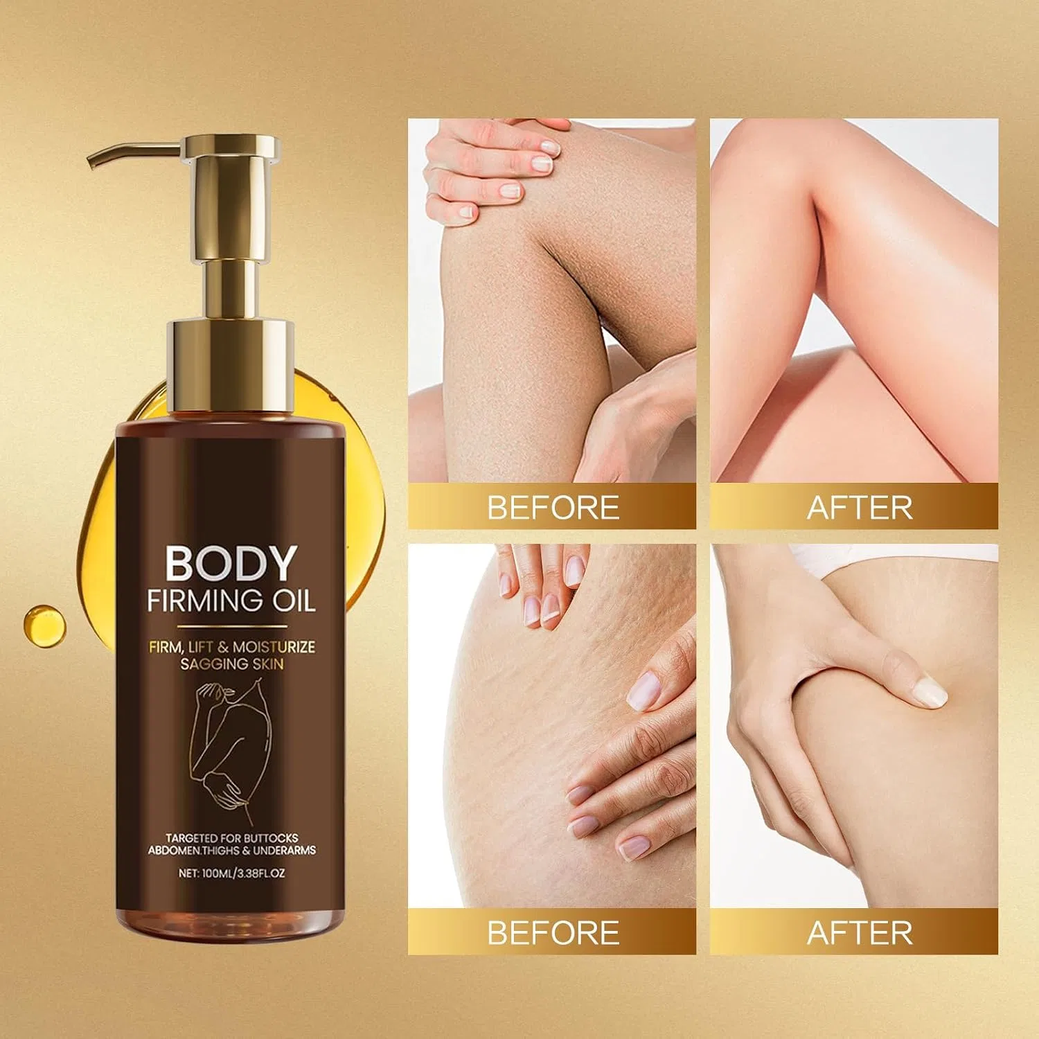 Масло для тела Firming Body Oil, LinBomZony, 2 шт., 100 мл — фото 2