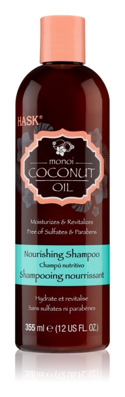 

Питательный шампунь для придания блеска и смягчения волос HASK Monoi Coconut Oil